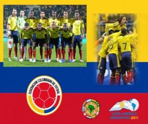 Puzzle Επιλογή της Κολομβίας, της ομάδας Α, Αργεντινή 2011